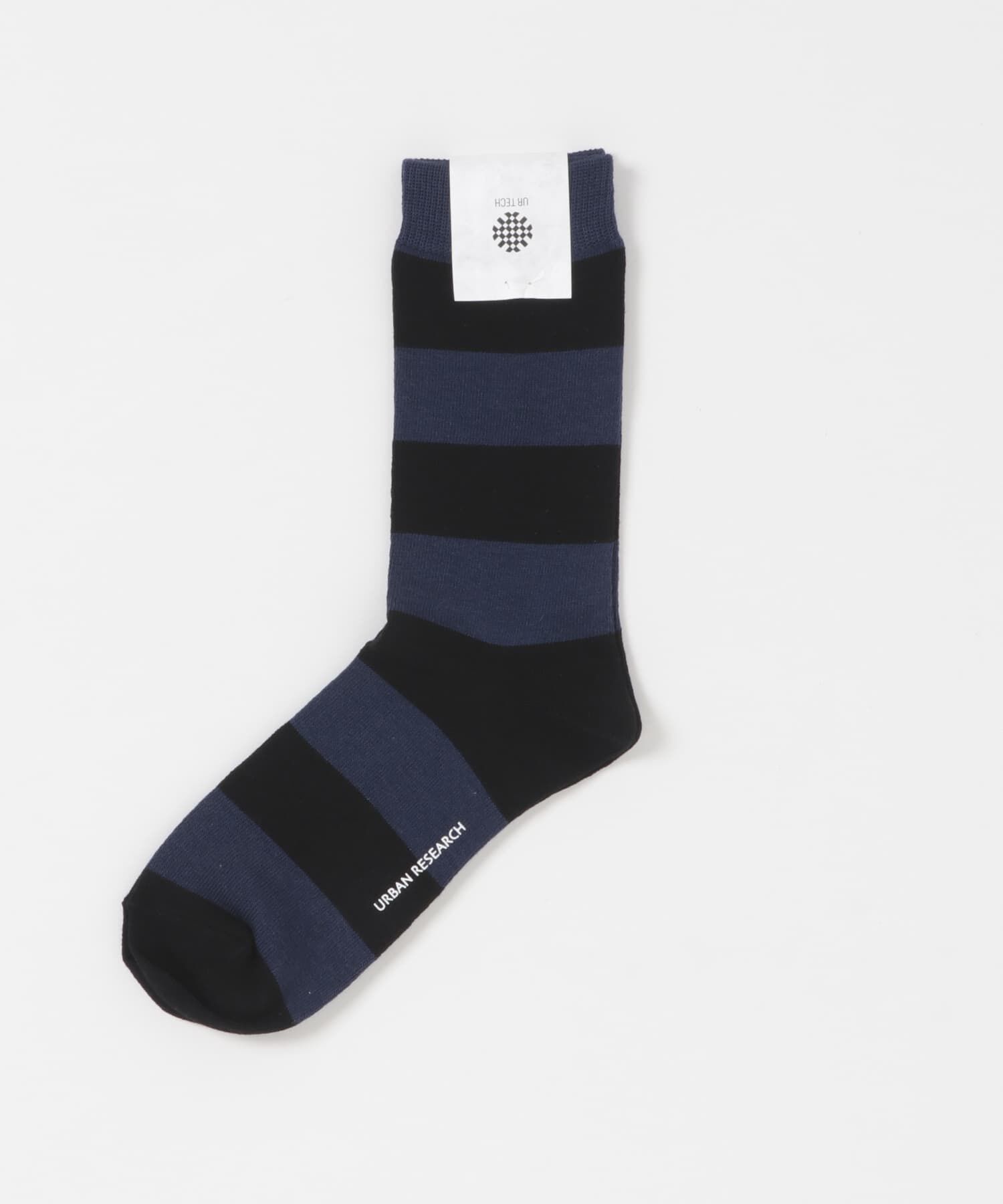 URBAN RESEARCH「『UR TECH』ワイドピッチボーダーソックス」|ソックス|