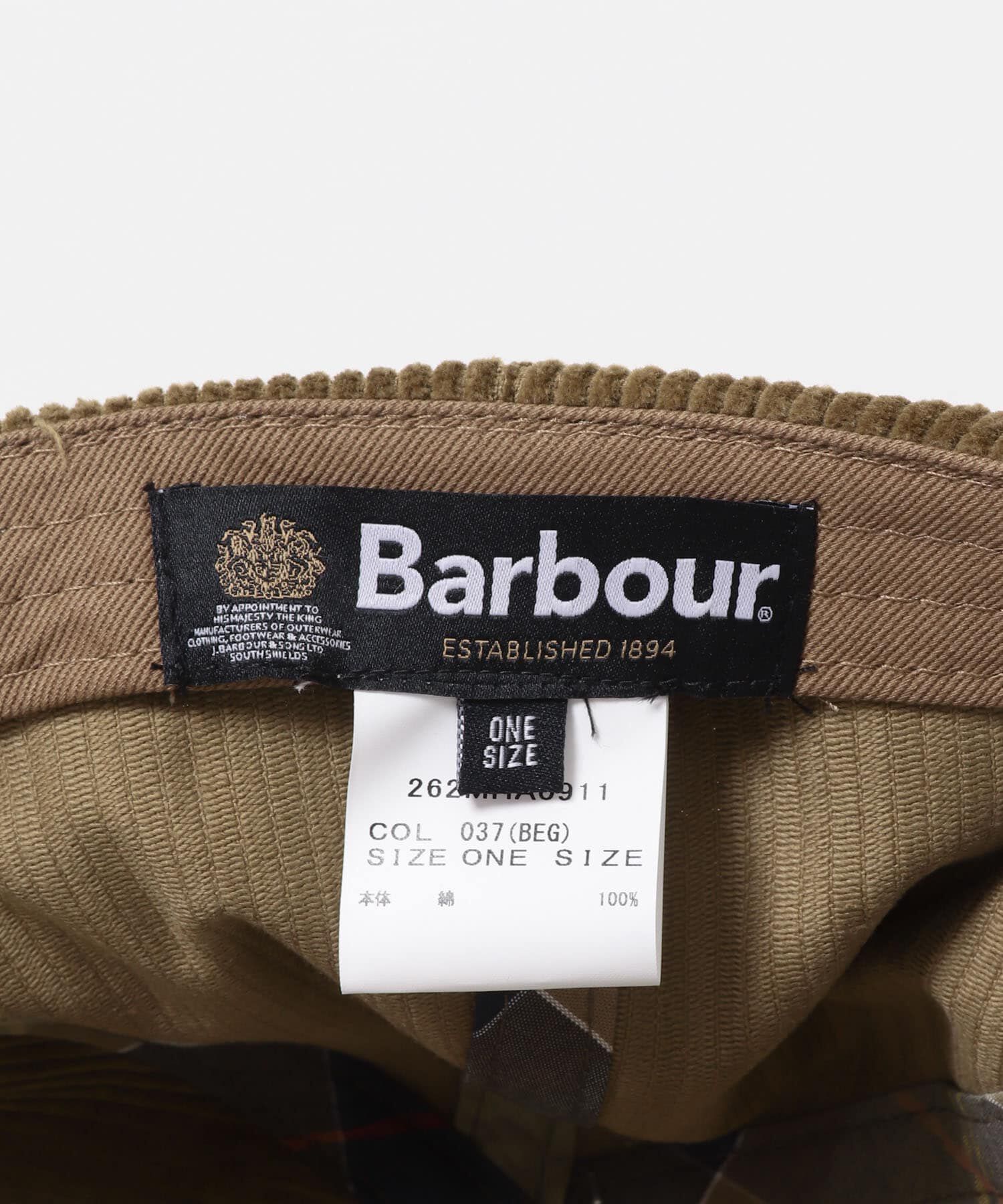 URBAN RESEARCH「Barbour　PRESTON CORD CAP」|キャップ・キャスケット|