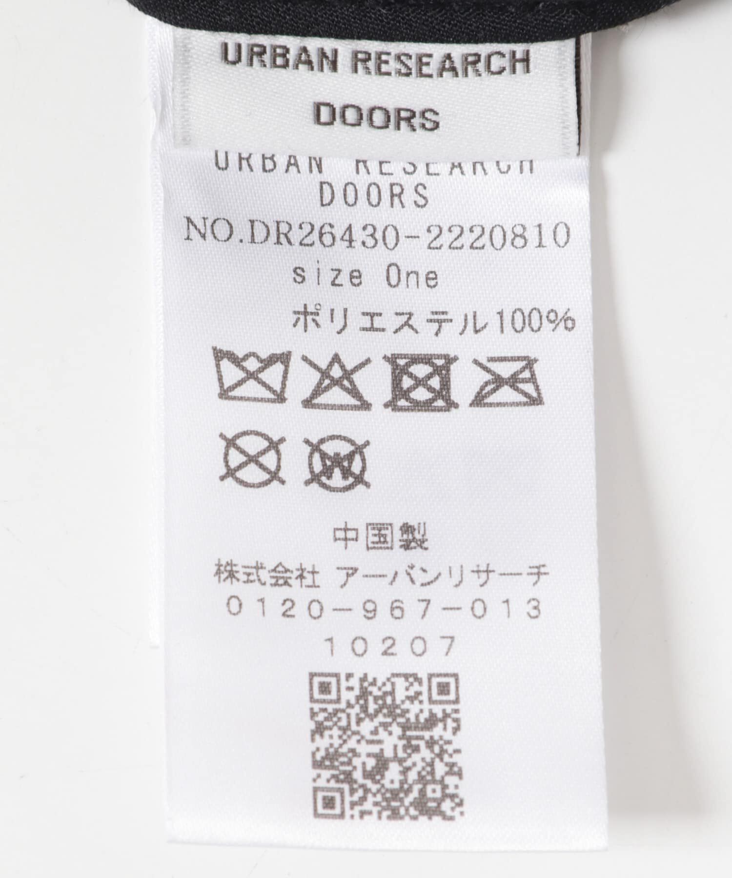 URBAN RESEARCH DOORS「刺繍スエードキャップ」|キャップ・キャスケット|