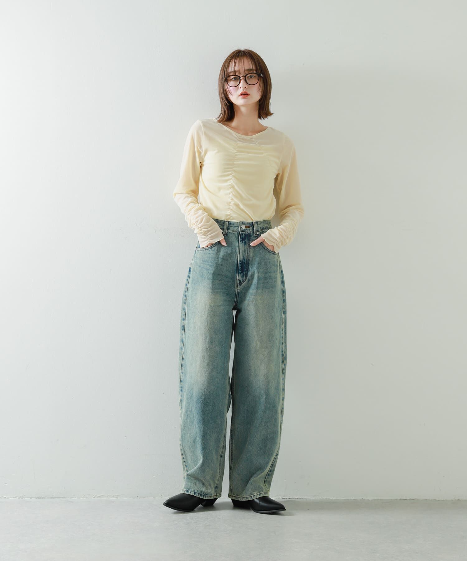 SENSE OF PLACE by URBAN RESEARCH「シアーベロアTシャツ」|Tシャツ・カットソー|