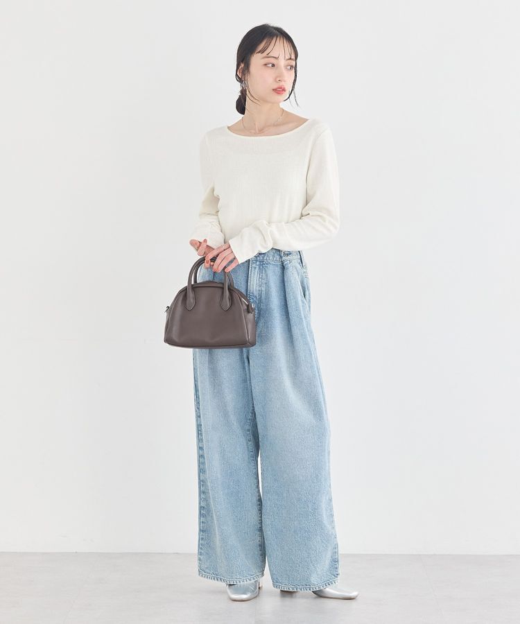 earth music&ecology「【前後2WAY】ツイストカットアウトプルオーバー」|Tシャツ・カットソー|