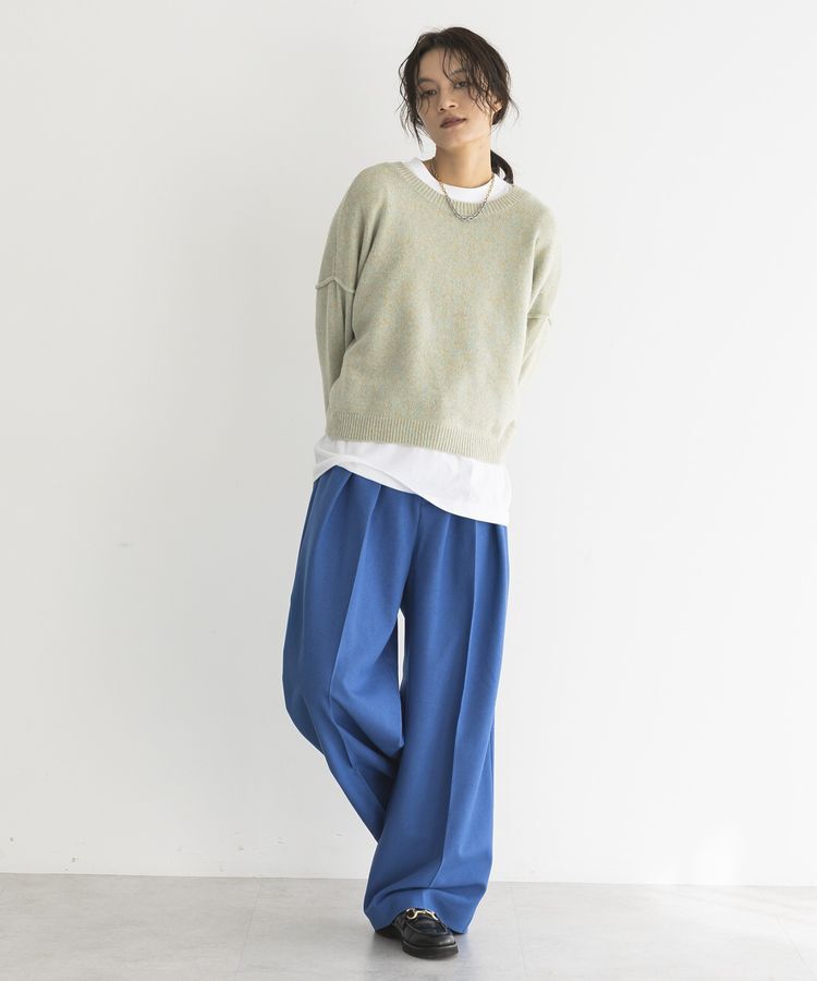 GARAGE OF GOOD CLOTHING「【日本製】ムジ４タックワイドパンツ」|その他|
