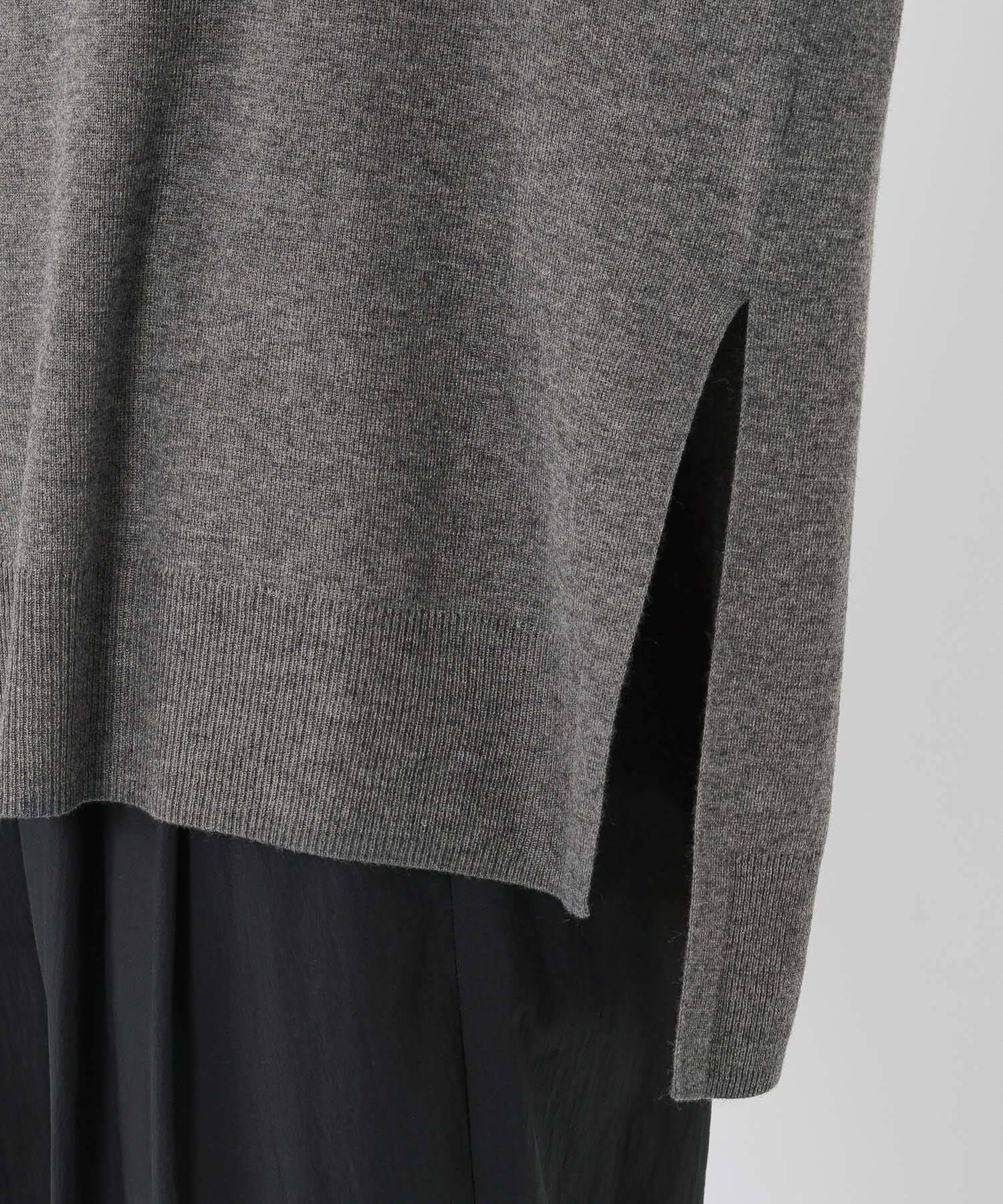 BABYLONE「ﾎﾞｰﾄﾈｯｸﾎﾟﾝﾁｮKN」|ニット・セーター|