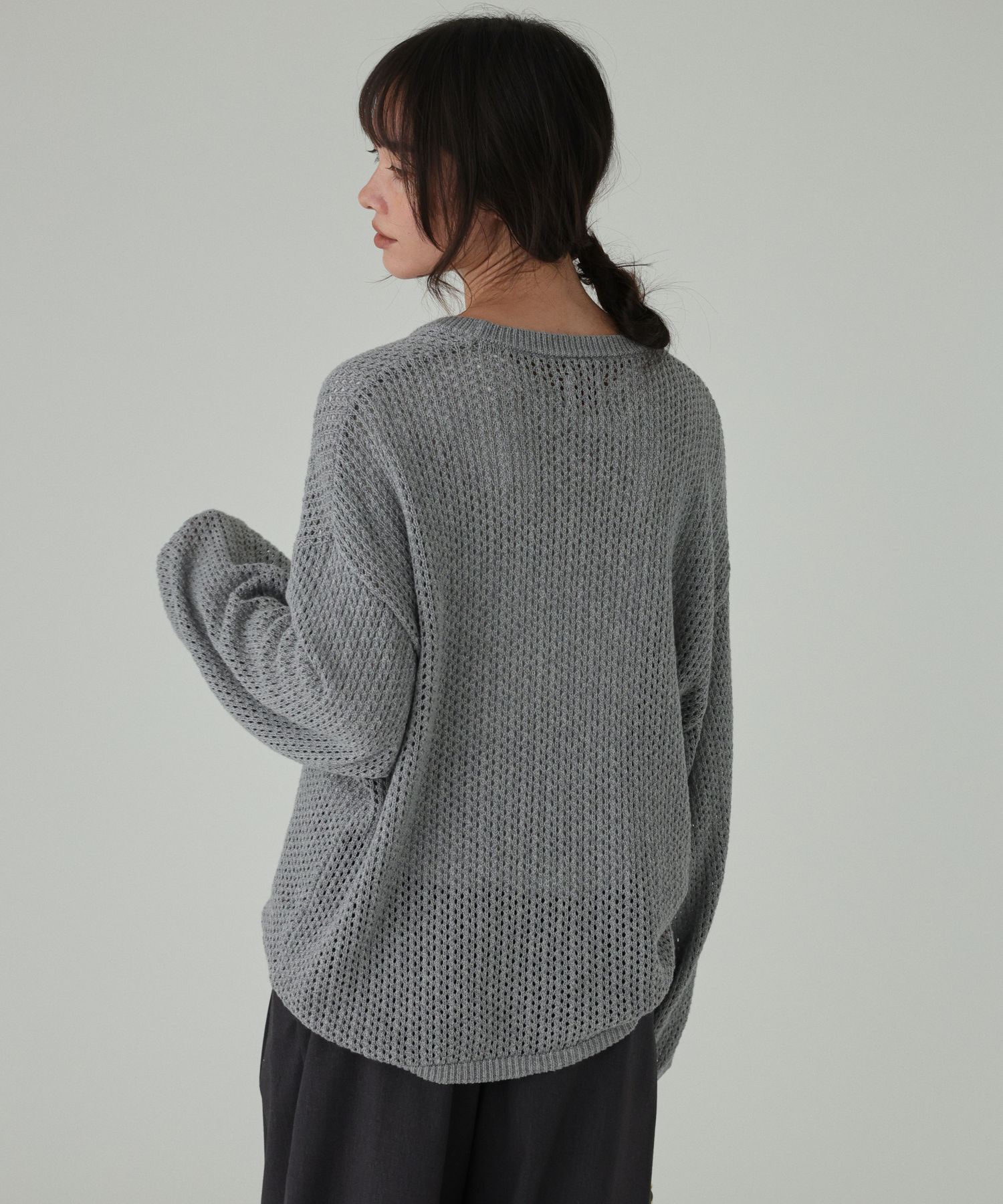  「【athletic wear MASON】<別注>ナンバリングニット」|ニット・セーター|