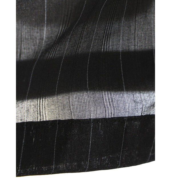 MIDIUMISOLID「MIDIUMISOLID Men&rsquo;s シアーストライプジャケット」|テーラードジャケット|