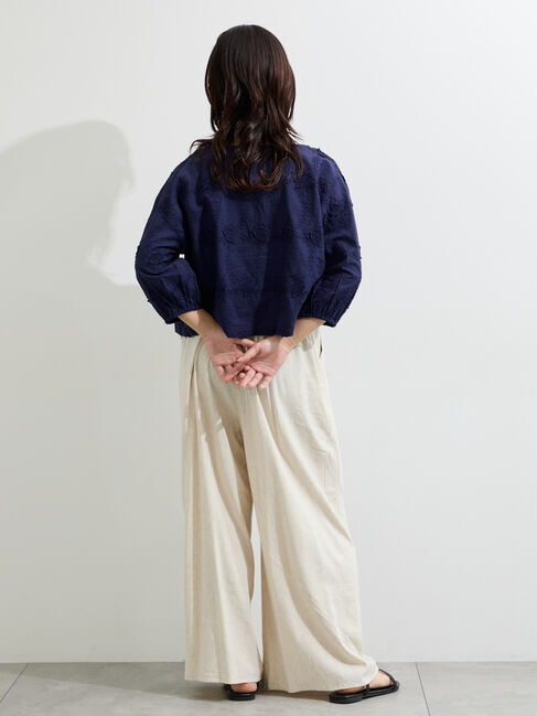 Samansa Mos2「麻レーヨンストレッチサロペット」|その他|