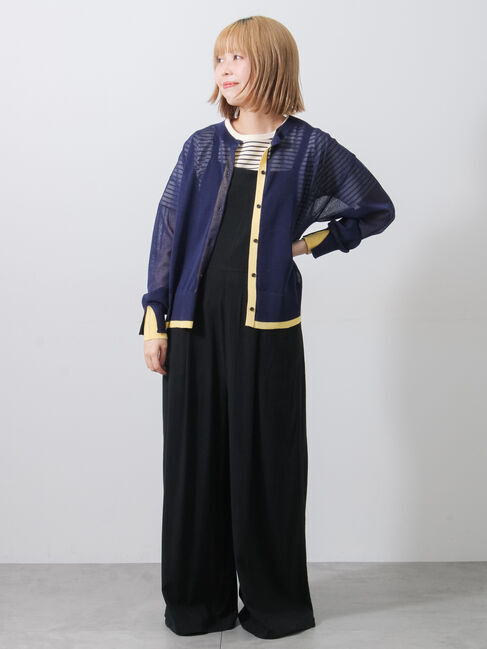 Samansa Mos2「麻レーヨンストレッチサロペット」|その他|