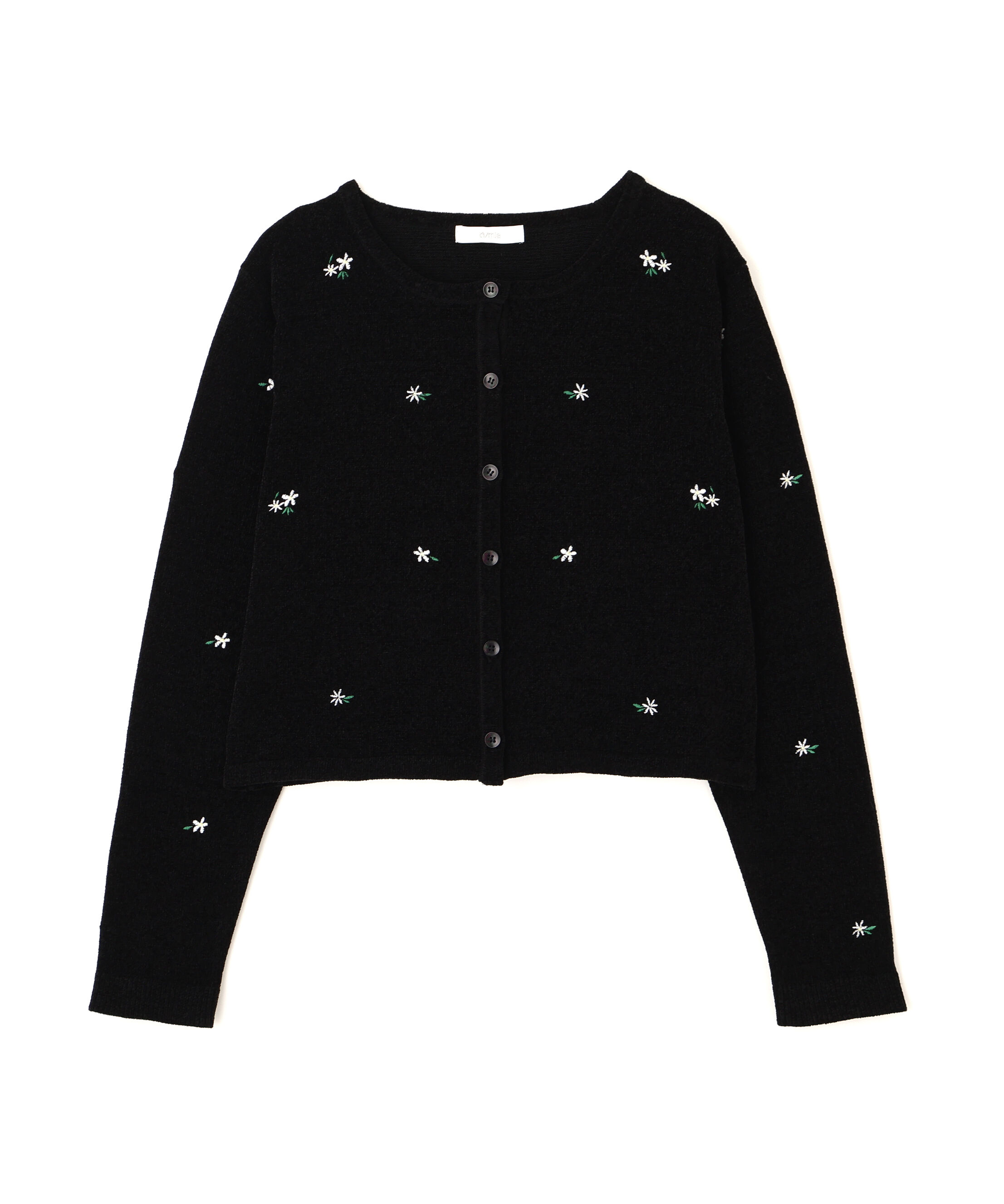 PROPORTION BODY DRESSING「＜a/mie＞エンブロイダリーモールカーディガン」|カーディガン|