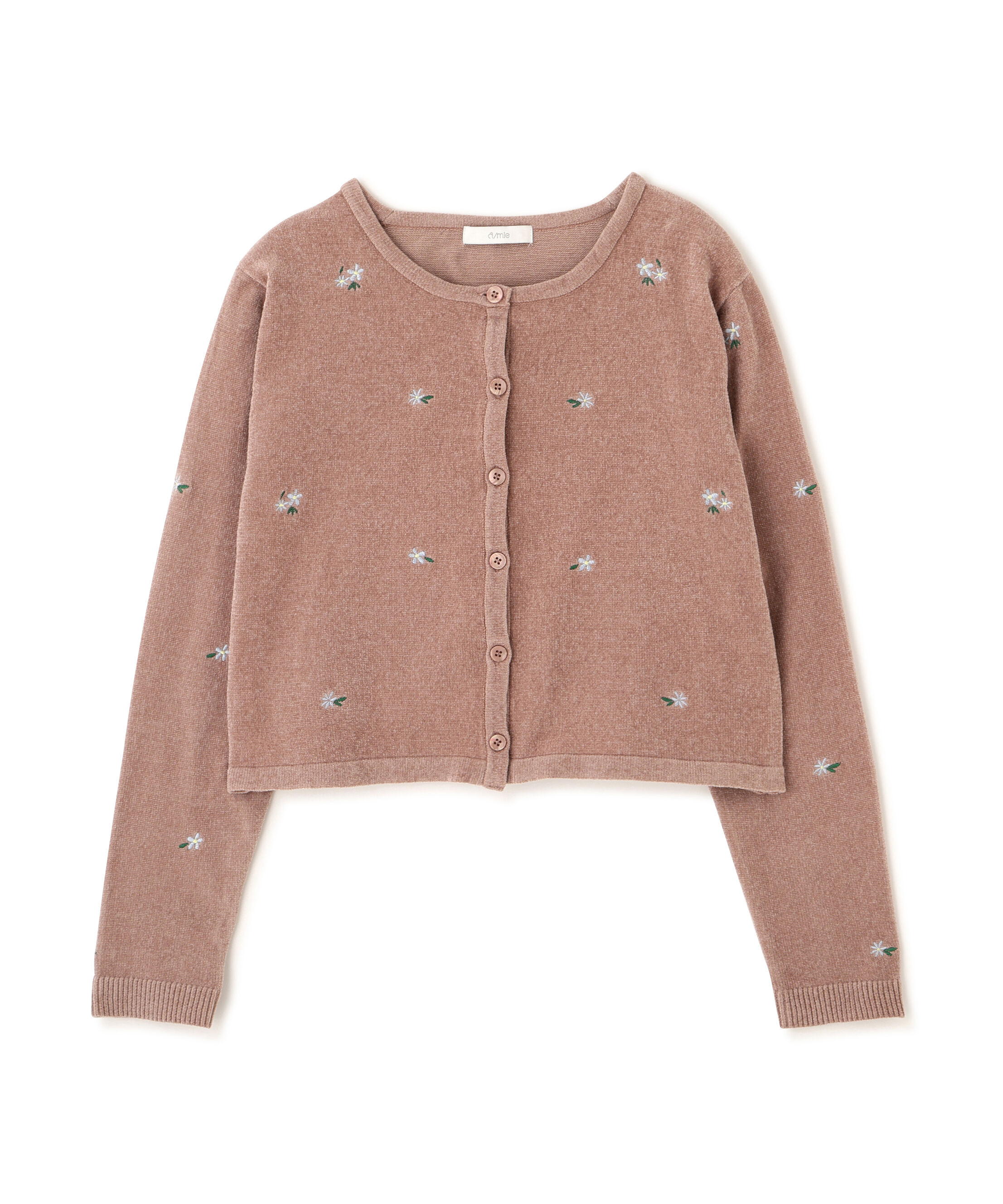 PROPORTION BODY DRESSING「＜a/mie＞エンブロイダリーモールカーディガン」|カーディガン|