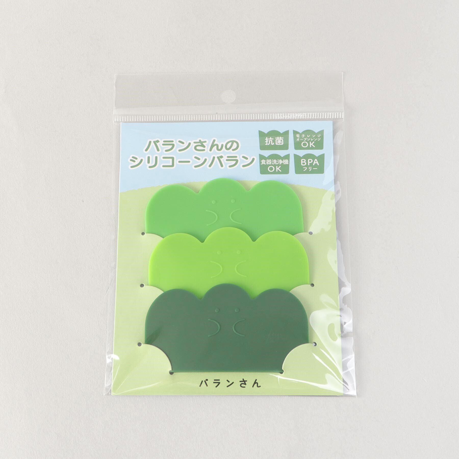 212 KITCHEN STORE「ぎゅっとおにぎりさん バランさんのシリコーンバラン3P」|食器・キッチングッズ|