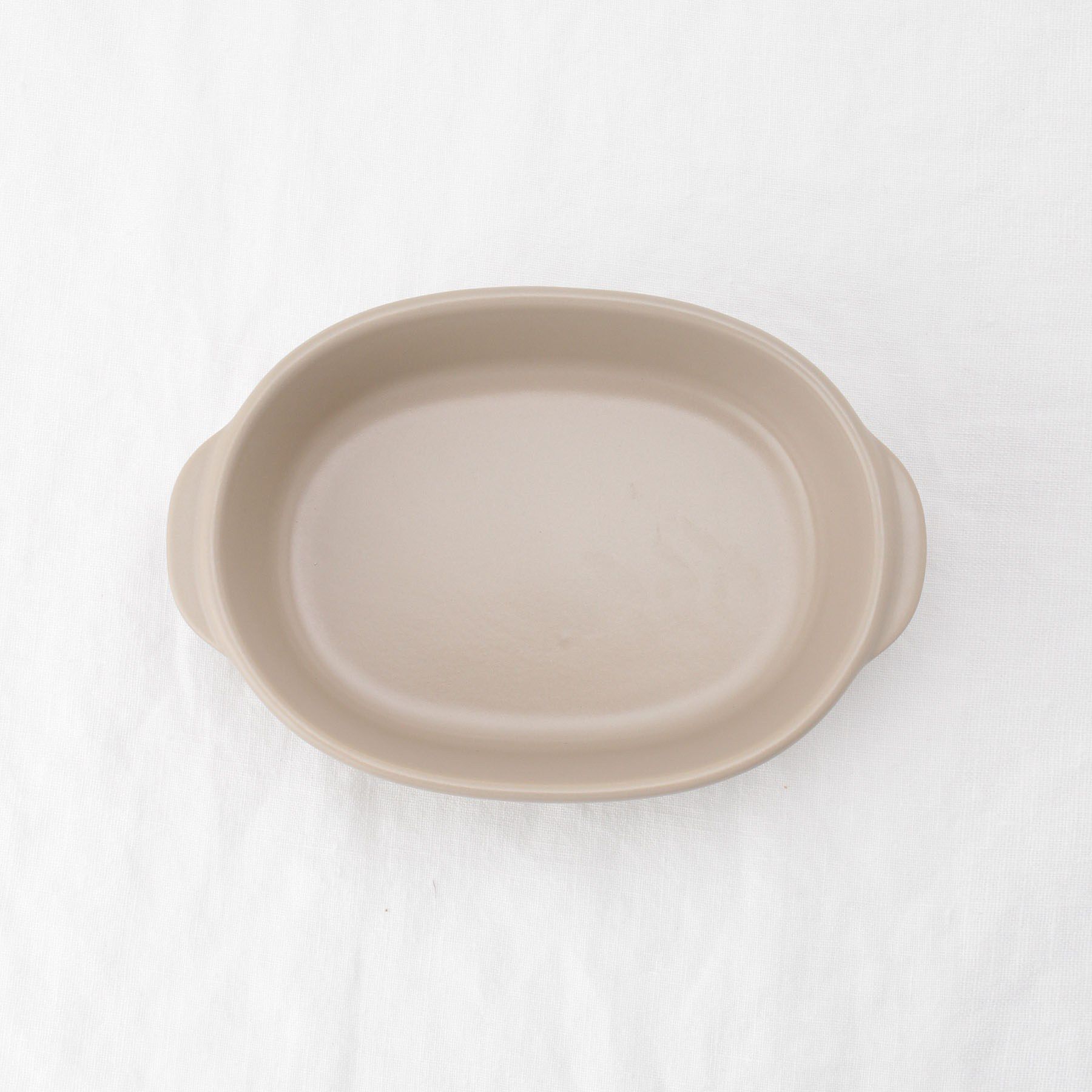 212 KITCHEN STORE「KOS オーバルグラタン グレージュ」|食器・キッチングッズ|