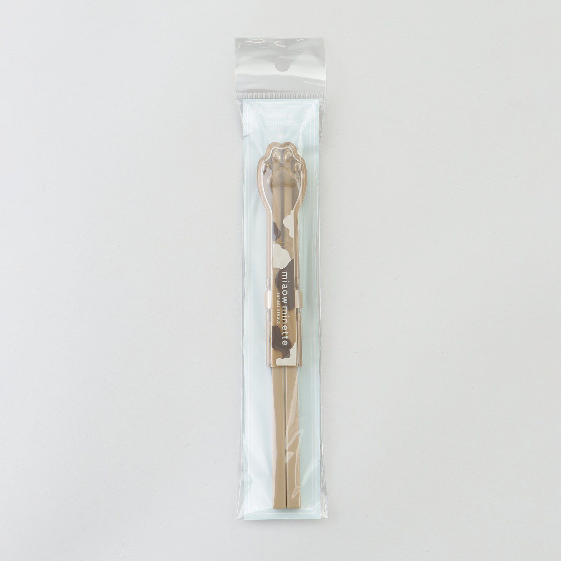 212 KITCHEN STORE「にゃお にくきゅう箸&ハーフケース BE」|食器・キッチングッズ|