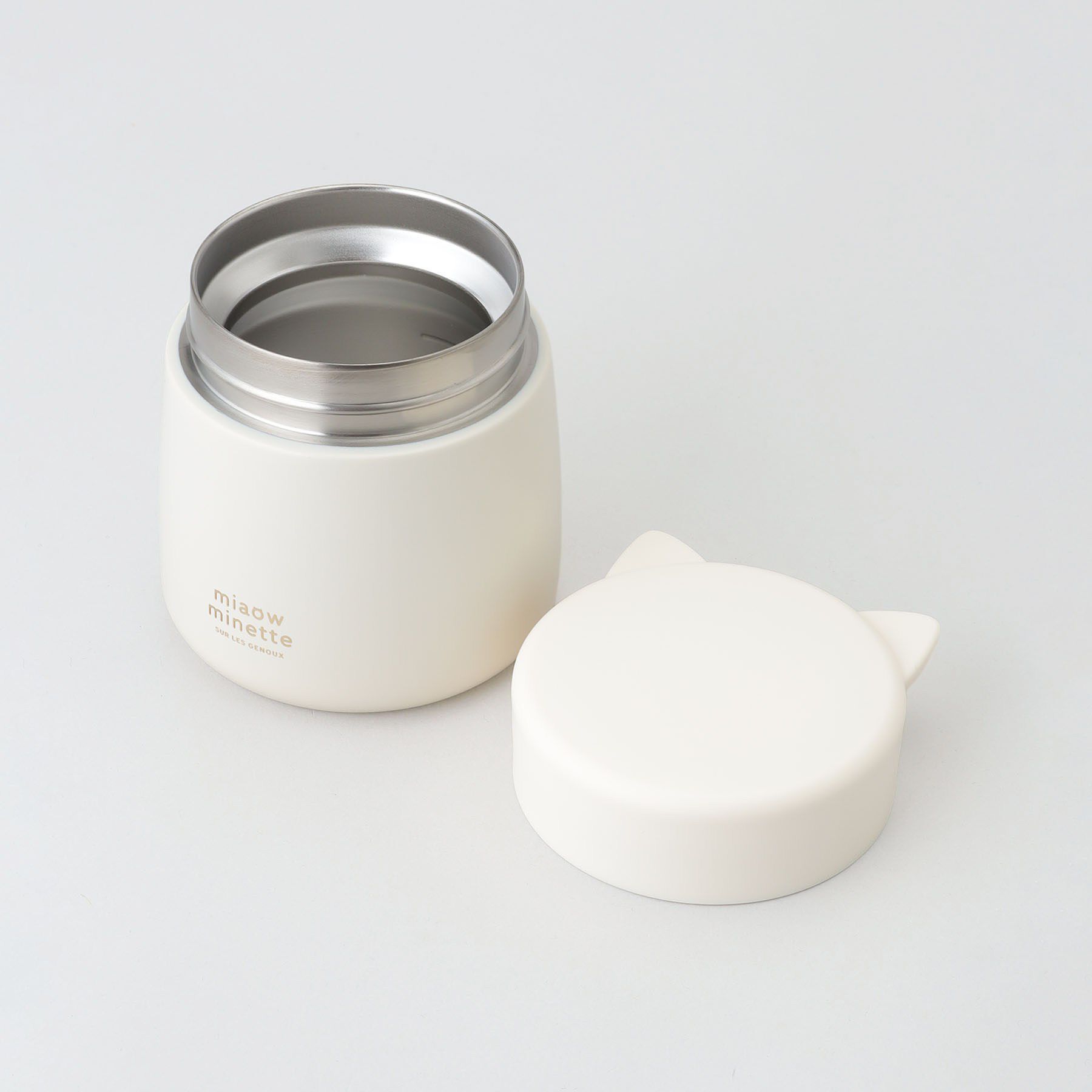212 KITCHEN STORE「にゃお ねこみみステンレススープポット W」|食器・キッチングッズ|