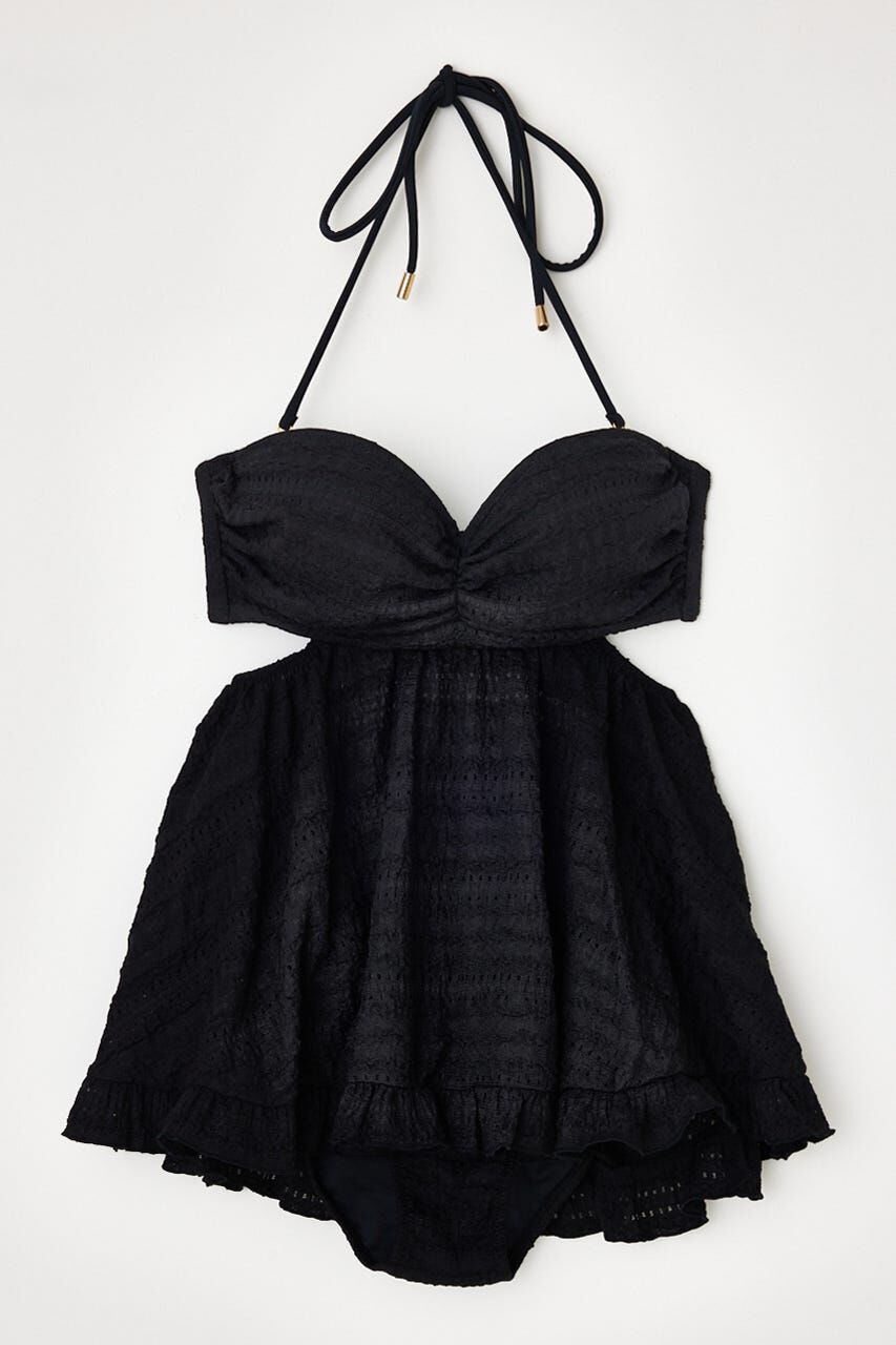 rienda「バックオープンチュニックビキニ」|その他|BLK