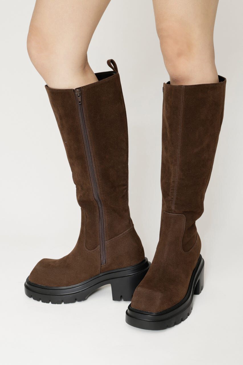 SLY「SQUARE TOE KNEE ブーツ」|その他|