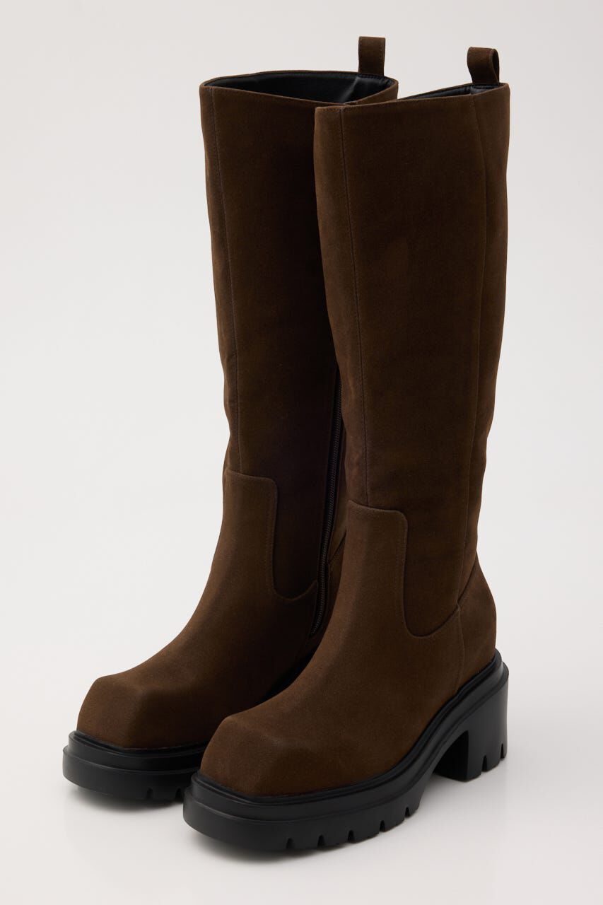 SLY「SQUARE TOE KNEE ブーツ」|その他|