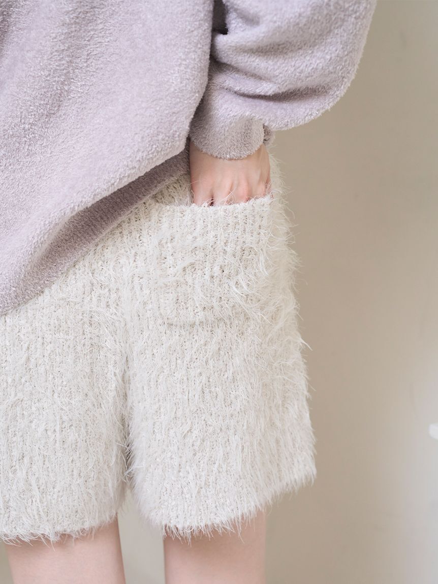 SNIDEL HOME「Vネックニット&times;ショートパンツセットアップ」|ルームウェア|