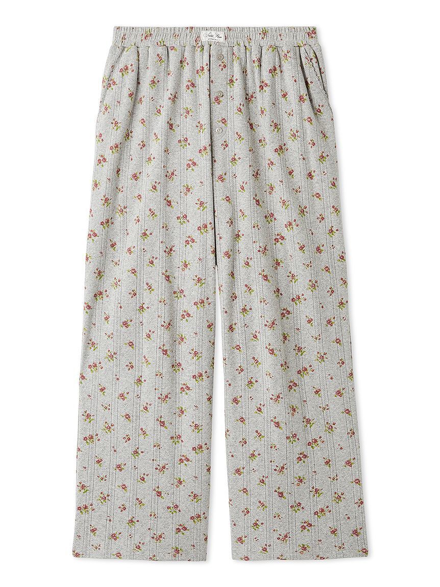 SNIDEL HOME「ポインテールプリントロングパンツ」|ルームウェア|