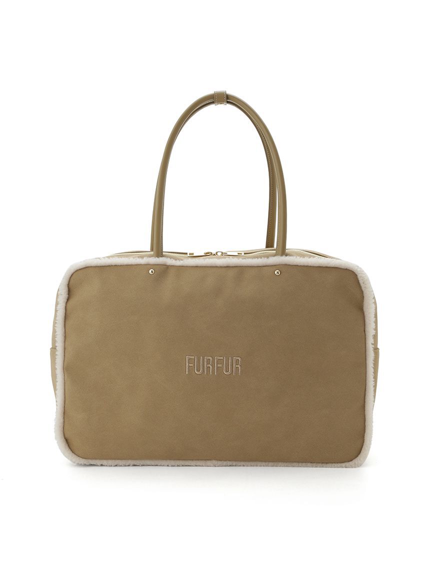 FURFUR「ムートンBIGボストンバッグ」|ボストンバッグ|