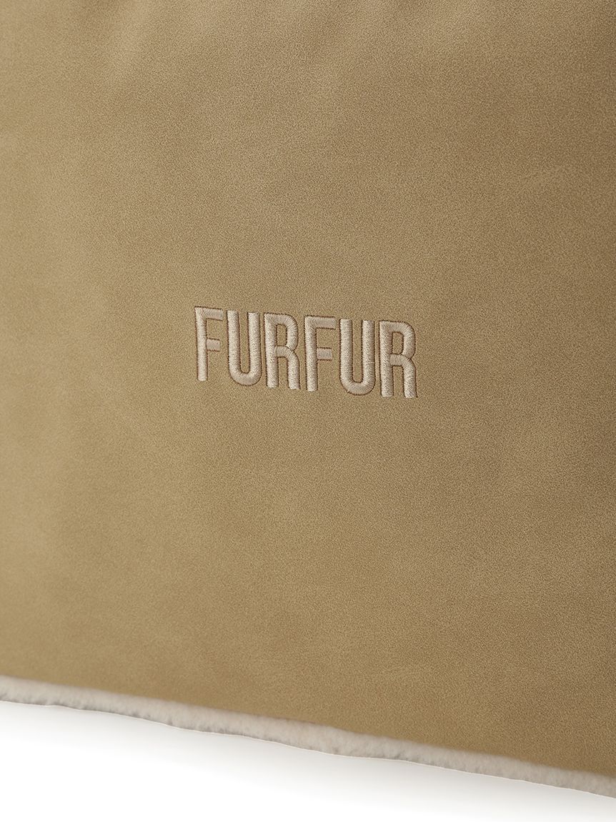 FURFUR「ムートンBIGボストンバッグ」|ボストンバッグ|