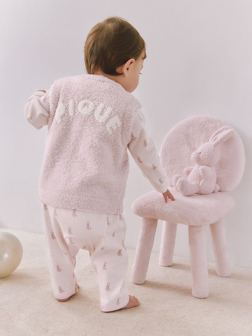 GELATO PIQUE KIDS & BABY「【BABY】ぬいぐるみ柄長袖ロンパース」|ロンパース|