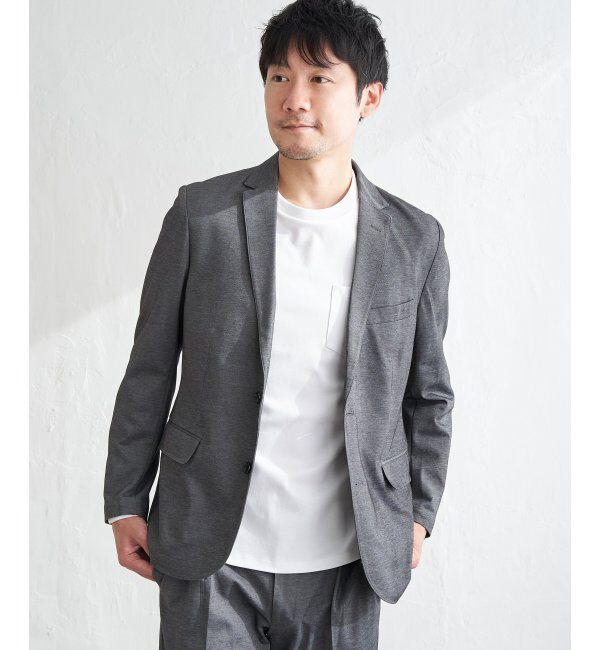 IKKA LOUNGE「【セットアップ対応】モックロディーテーラードジャケット」|テーラードジャケット|