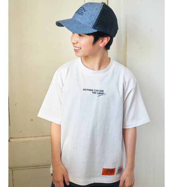 ikka kids「リネンライク刺繍ロゴメッシュキャップ」|その他|