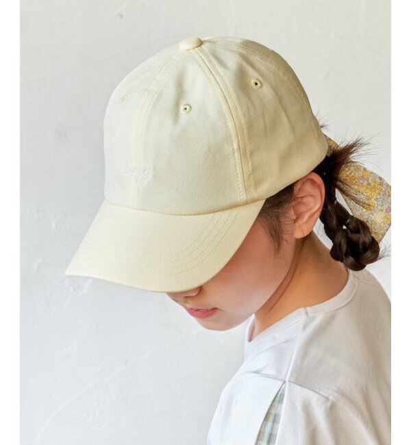 ikka kids「シャンブレー後ろ花リボンキャップ」|その他|