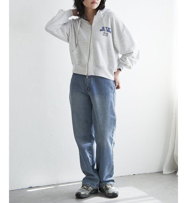 VENCE share style「ダブルジップパーカー」|スウェット・ジャージ|