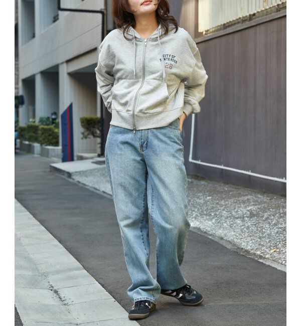 VENCE share style「ダブルジップパーカー」|スウェット・ジャージ|