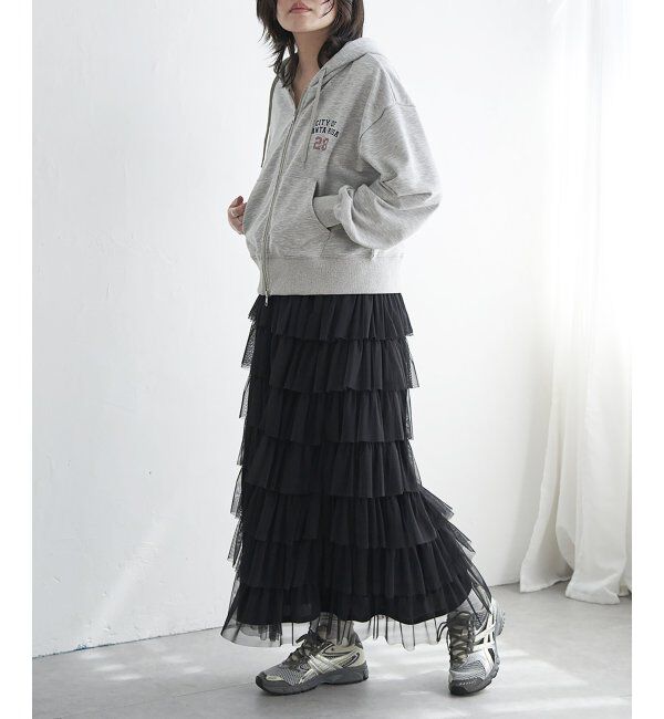 VENCE share style「ダブルジップパーカー」|スウェット・ジャージ|