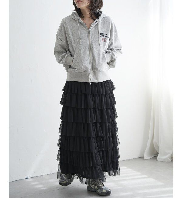VENCE share style「ダブルジップパーカー」|スウェット・ジャージ|