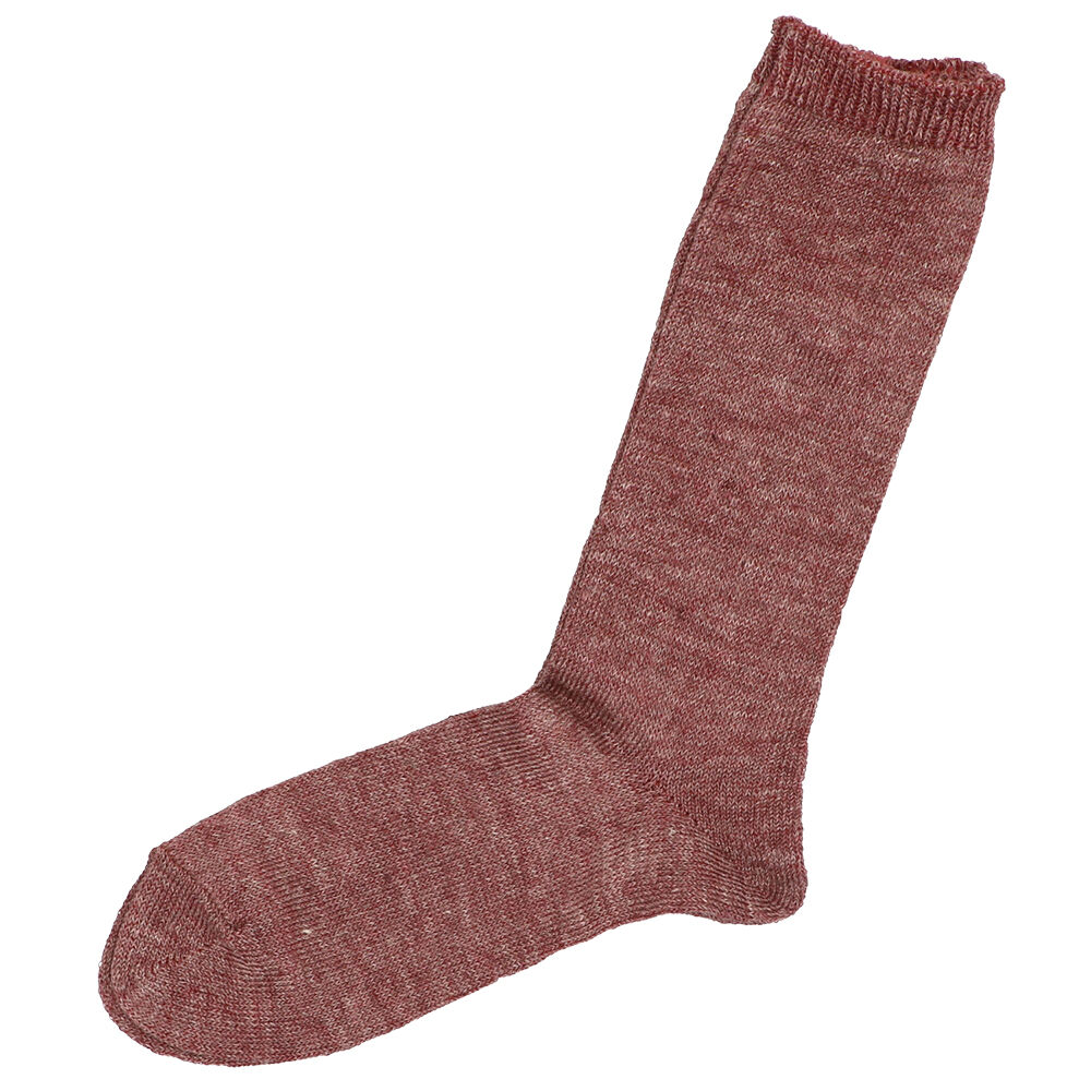 BACKYARD FAMILY「靴下 SMALL STONE SOCKS スモールストーンソックス 通販 レディース」|ソックス|レッド1