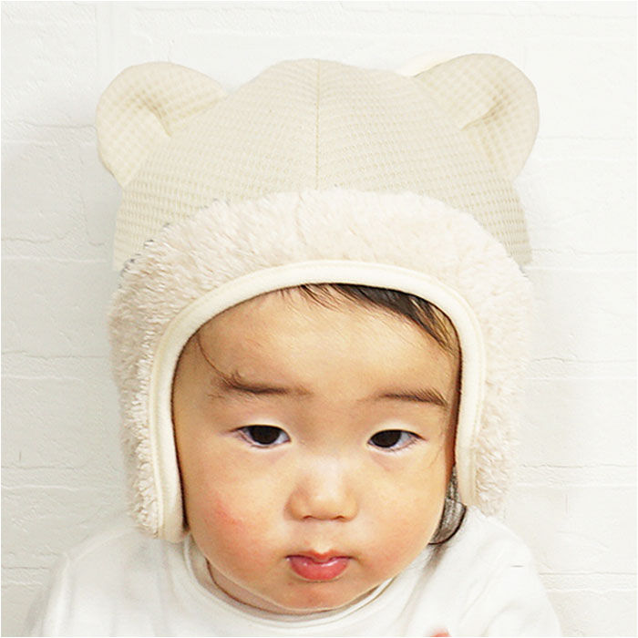 BACKYARD FAMILY「帽子 ベビー 通販 ウィンター ベビー帽子 男の子 女の子 ベビー キッズ ぼうし 赤ちゃん」|その他ベビーウェア|