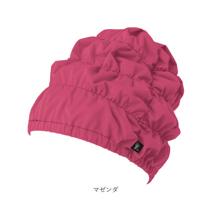 BACKYARD FAMILY「スイムキャップ ギャザー 防水 通販 スイミングキャップ 水泳帽 水泳帽子 水泳用帽子」|その他|