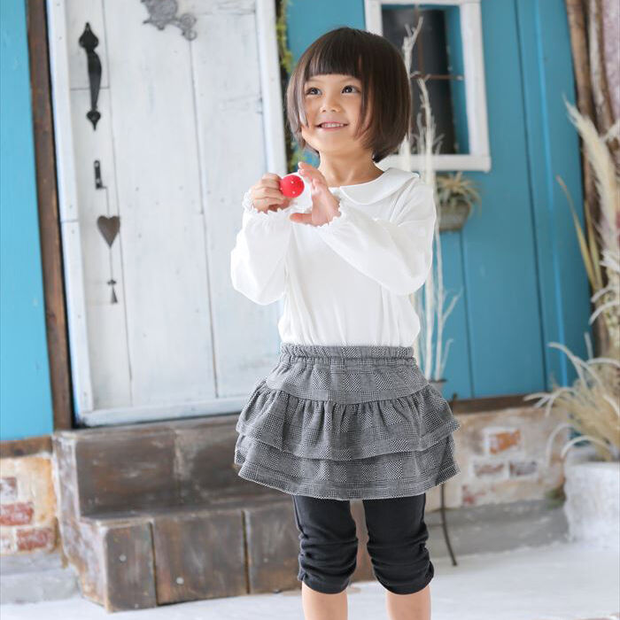 BACKYARD FAMILY「子供服 フォーマル 女の子 ブラウス 白 通販 丸襟 長袖 キッズ 子供 卒園式 入学式 着まわし」|その他|