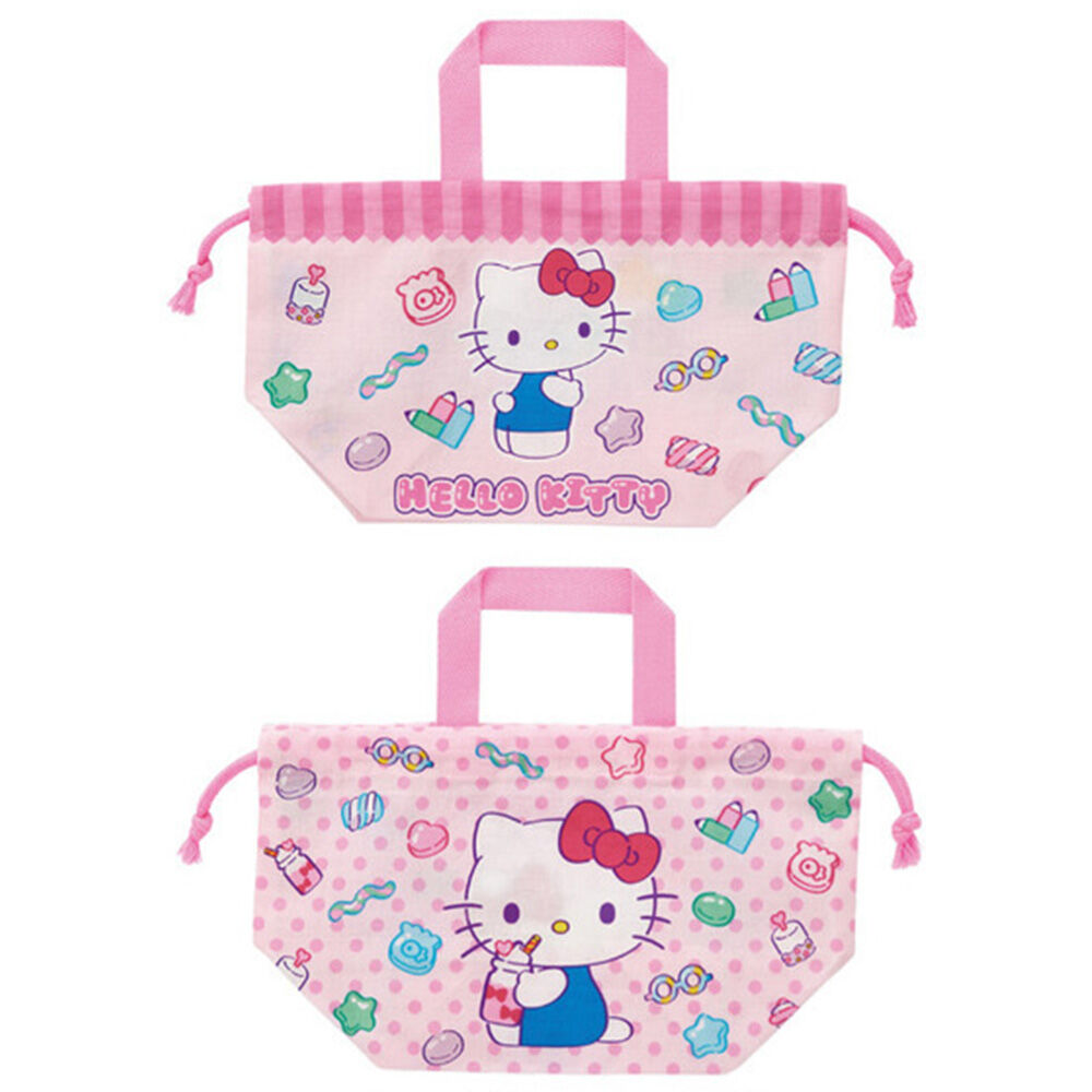 BACKYARD FAMILY「ランチ巾着 子供 2枚セット 通販 スケーター KB7W skater ランチバッグ お弁当 巾着」|食器・キッチングッズ|ピンク2