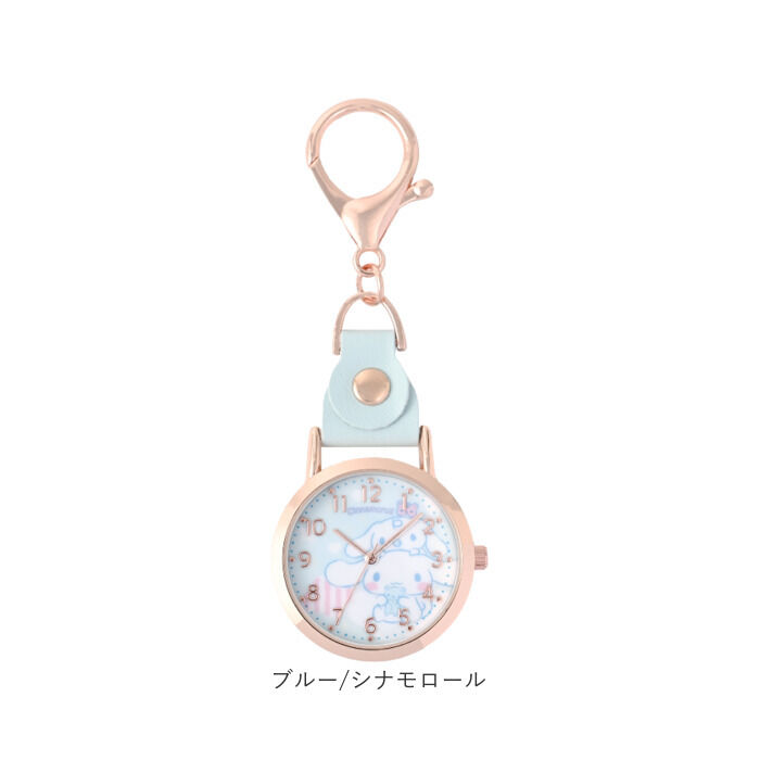 BACKYARD FAMILY「サンリオ 懐中時計 通販 キッズ ウォッチ バッグチャーム 時計 キーホルダー レディース」|腕時計|
