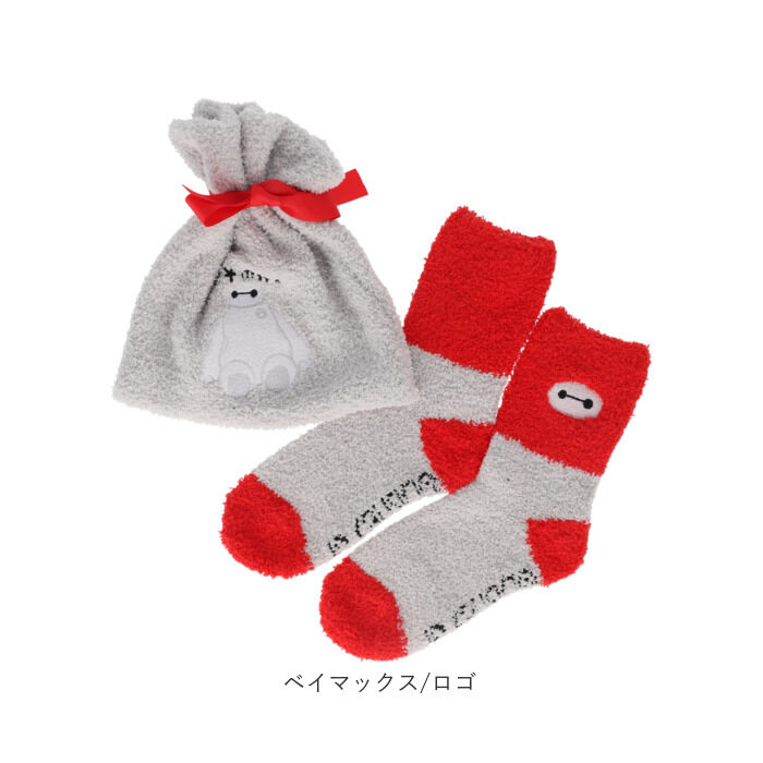 BACKYARD FAMILY「もこもこ靴下 かわいい 通販 ルームソックス 靴下 キャラクター ソックス もこもこ靴下in巾着」|ソックス|