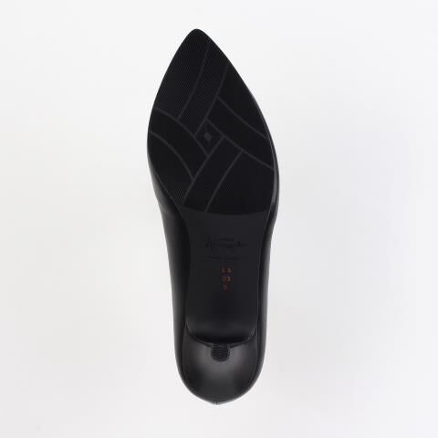 銀座かねまつ「LSBH2451BSSHPBLK　【防水】【本革】【Bワイズ】アクアベルスレンダーパンプス」|パンプス|