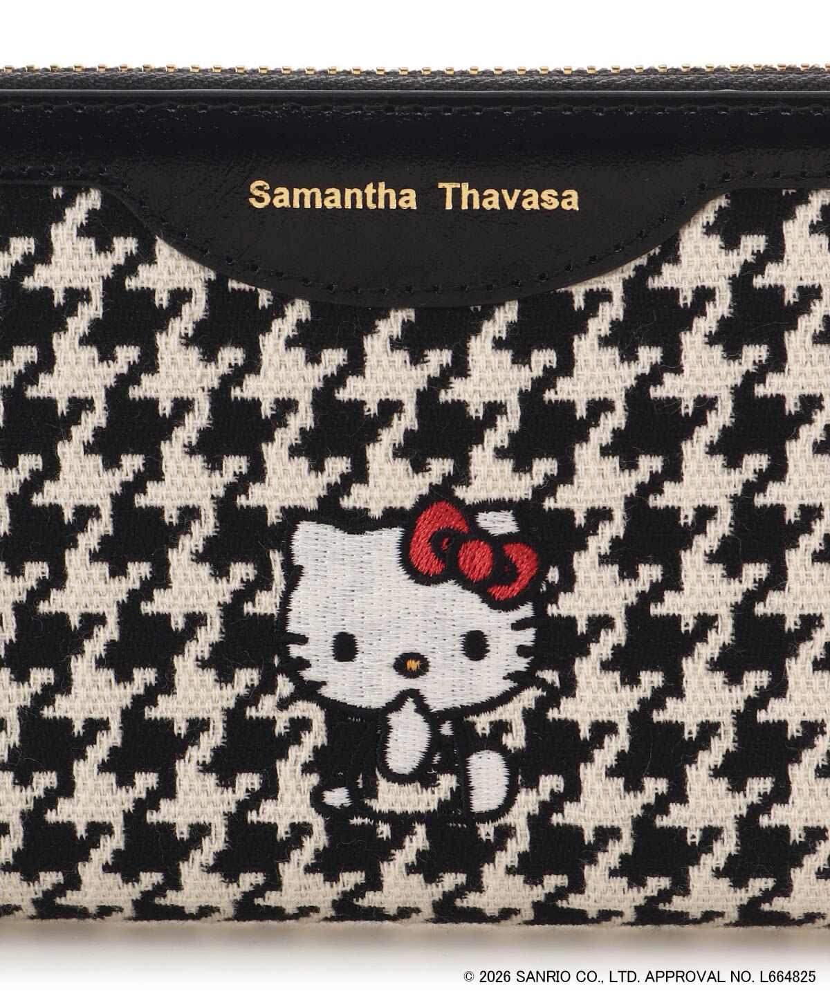 Samantha Thavasa「「ハローキティ」コレクション 長財布（ブラック）」|財布|