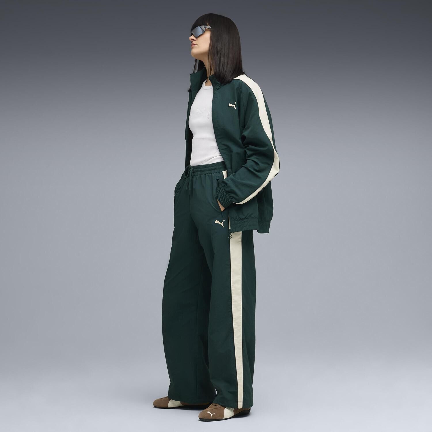 PUMA「【PUMA ｳｪｱ】M T7 OVERSIZED TRACK JACKET WV」|ポロシャツ|
