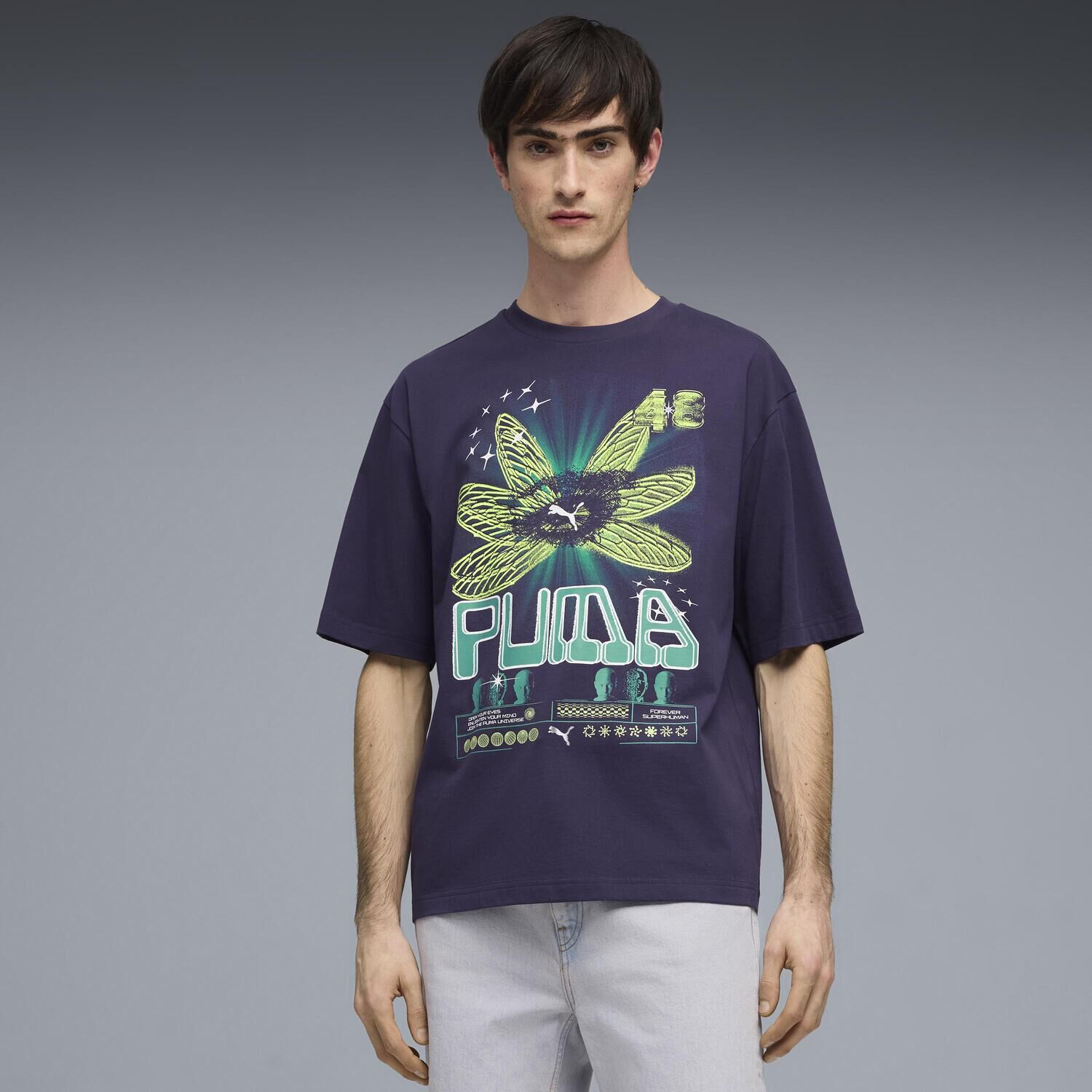 PUMA「【PUMA ｳｪｱ】M GRAPHIC SPORT BPM BOXY TEE」|Tシャツ・カットソー|