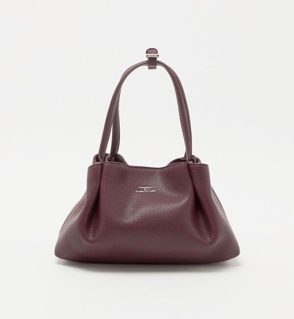 UNITED ARROWS green label relaxing「【別注】＜George Cinq＞タックトートバッグ」|ショルダー・メッセンジャー|WINE