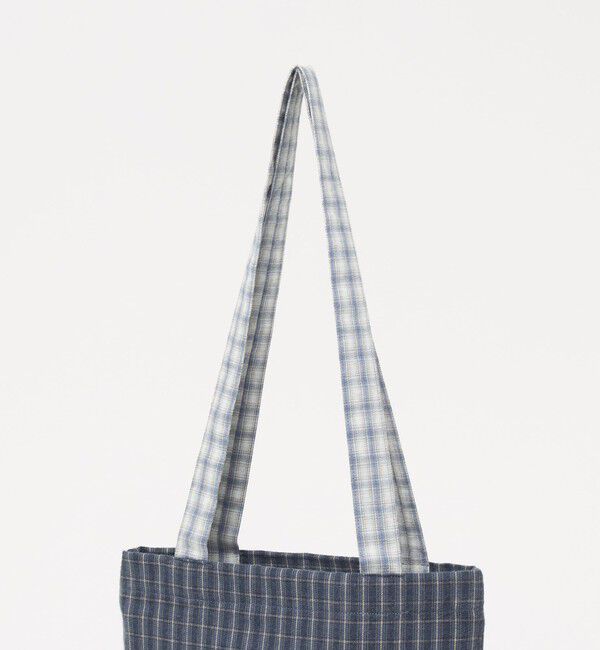 STEVEN ALAN「＜Steven Alan＞チェック ポケット トートバッグ」|トートバッグ|