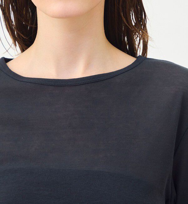 MACPHEE「シアージャージー ハーフスリーブプルオーバー」|Tシャツ・カットソー|