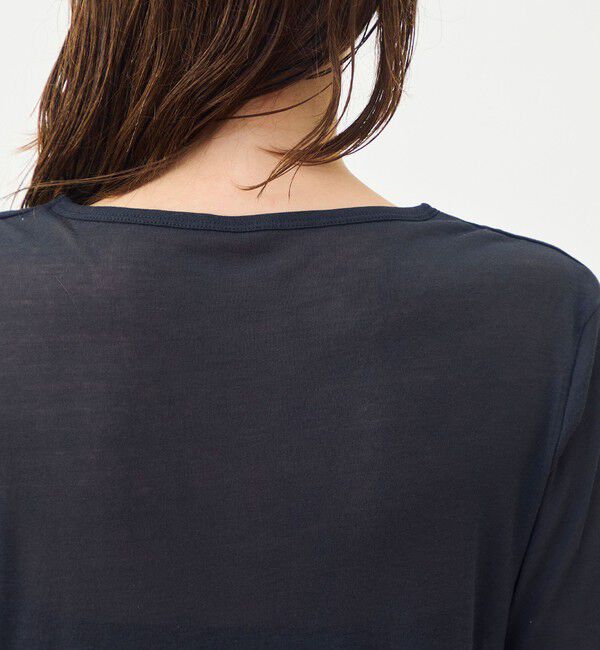 MACPHEE「シアージャージー ハーフスリーブプルオーバー」|Tシャツ・カットソー|