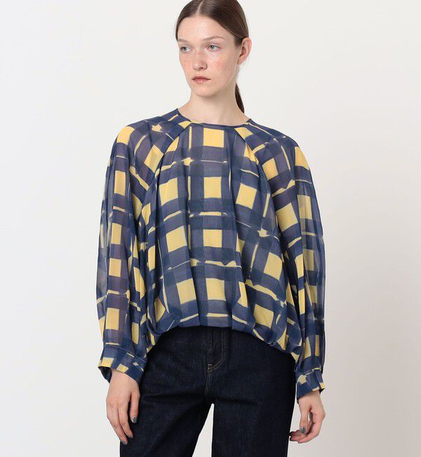 TOMORROWLAND BUYING WEAR「TELMA PRINT GEORGETTE ブラウス」|シャツ・ブラウス|