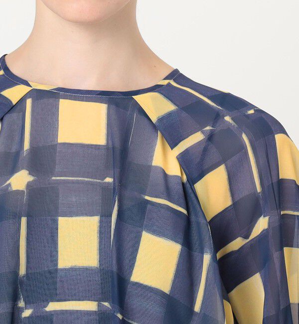 TOMORROWLAND BUYING WEAR「TELMA PRINT GEORGETTE ブラウス」|シャツ・ブラウス|