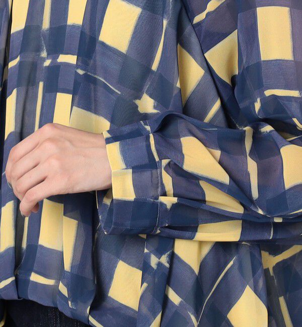 TOMORROWLAND BUYING WEAR「TELMA PRINT GEORGETTE ブラウス」|シャツ・ブラウス|